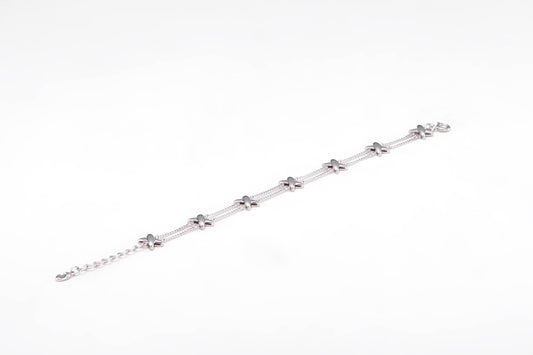 Silver bracelet for girls and women 